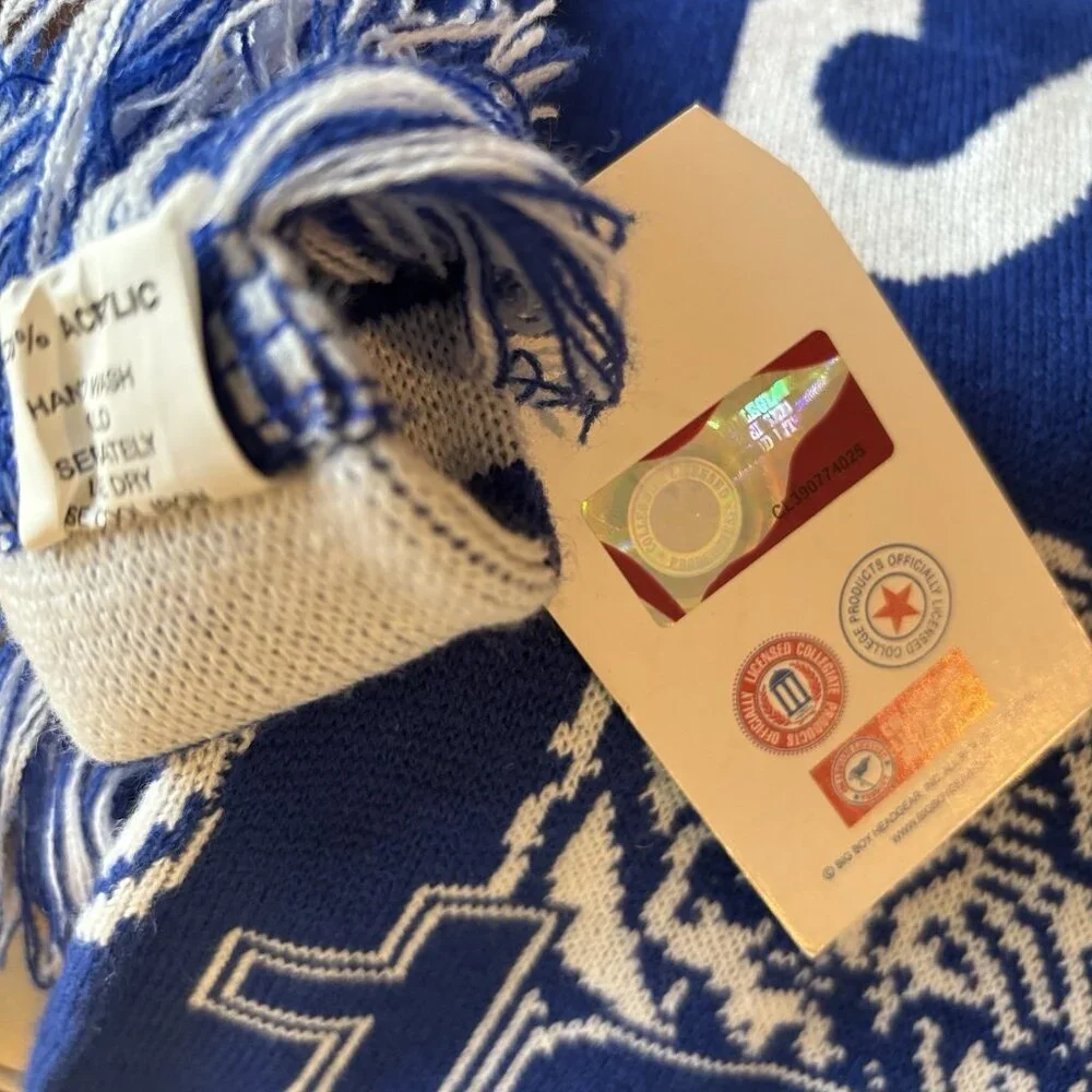 Memphis Tigers TSU‎ University Scarf Blue White Officially Licensed Product NWT